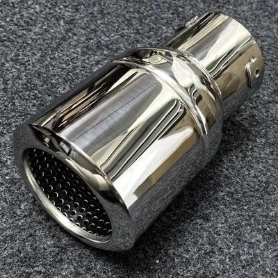 Jietu Traveler Exhaust Pipe Stainless Steel Tailpipe Freedomer Shanhai T2 Modified Exhaust Cover Exhaust Tube Small Steel Cannon (Exhaust pipe) - silver