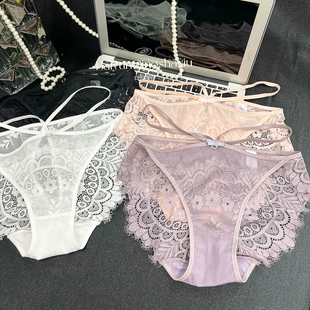 sexy модное нижнее белье, дышащие брюки, французский стиль, городской стиль