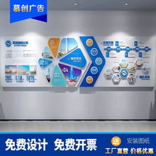 企业文化墙定制立体亚克力办公室员工团队风采展示文化墙设计定制