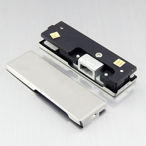 Glass door bottom hinge, frameless spring door accessories, bottom hinge point clip, one-piece hinge, top and bottom door hinge clips