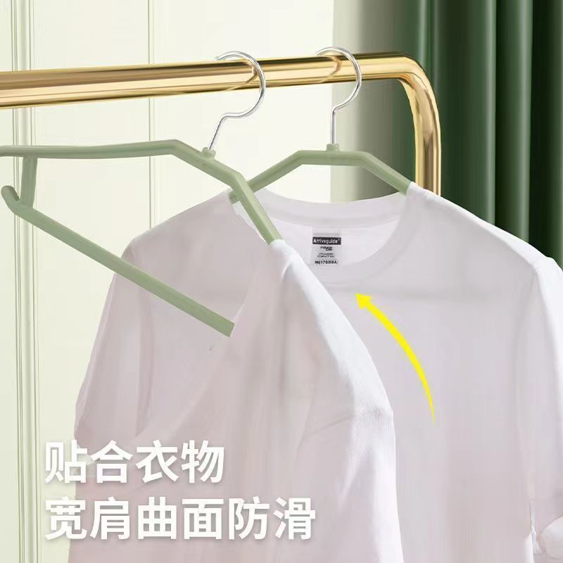 衣架无痕防滑加宽加厚晾衣架家用宽肩晒衣撑收纳衣挂冬天大衣棉衣|undefined