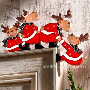 Christmas door frame decoration �}�Q�������T�����b��D���T��