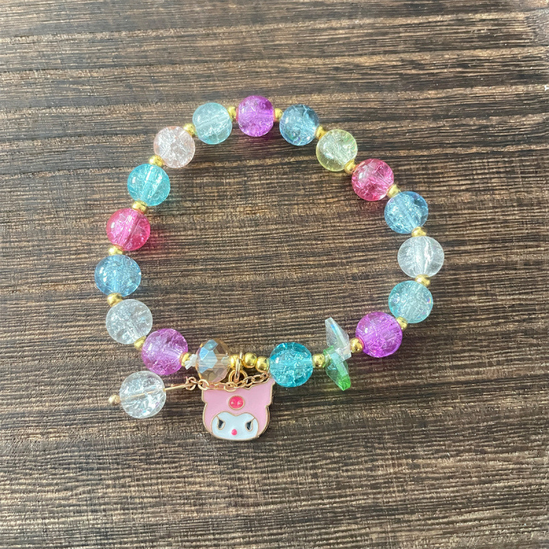 S020-핑크 쿠로미 혼합 컬러 폭발 팔찌#SZ430용