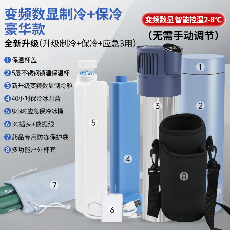 Mini Digital Display [Power 3] Luxury Cup Set