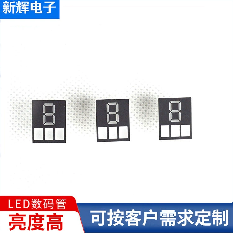 Оптовая цифровая трубка 1-значная цифровая трубка 1-значная цифровая трубка белая светящаяся цифровая трубка 1-значный дисплей Цифровая трубка