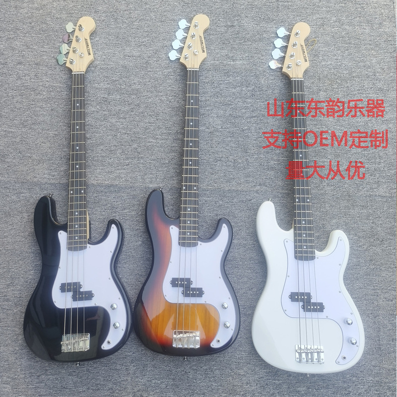 Cross-border Hot Sale; Factory Direct Sale; Electric Bass Bass suit Junior Scholar Bass Guitar Cross-border Hot Sale; Factory Direct Sale; Electric Bass Bass suit Junior Scholar Bass Guitar