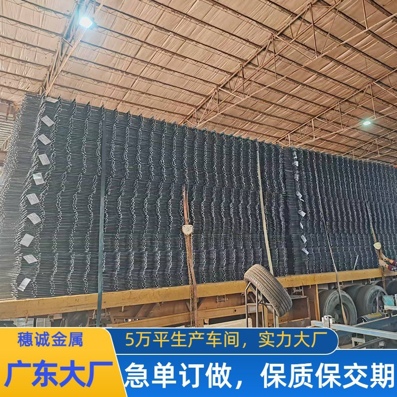 建筑工地建筑网片铁丝网黑碰网外贸出口地暖网片桥梁隧道施工专用
