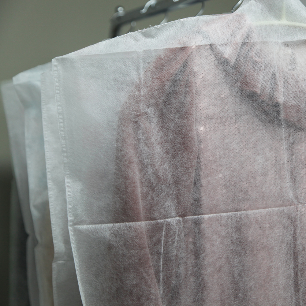 Ropa cubierta de polvo bolsa de ropa colgante plástico doméstico ropa transparente abrigo desechable percha de ropa a prueba de polvo a prueba de humedad