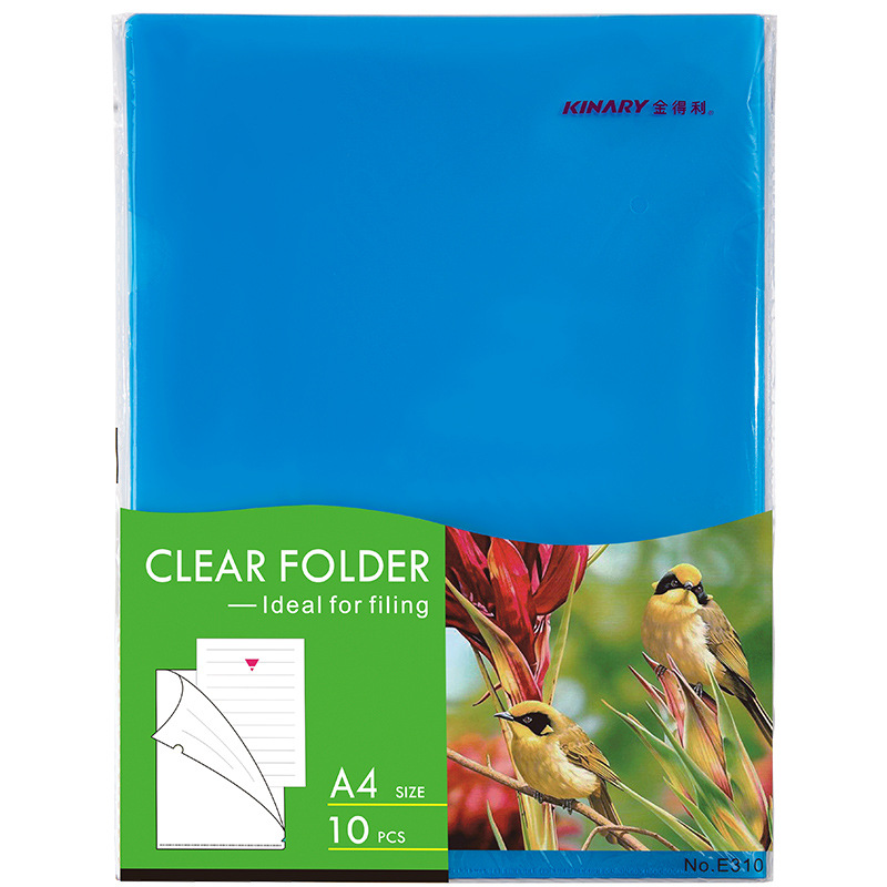 E310 블루 싱글 클립/싱글