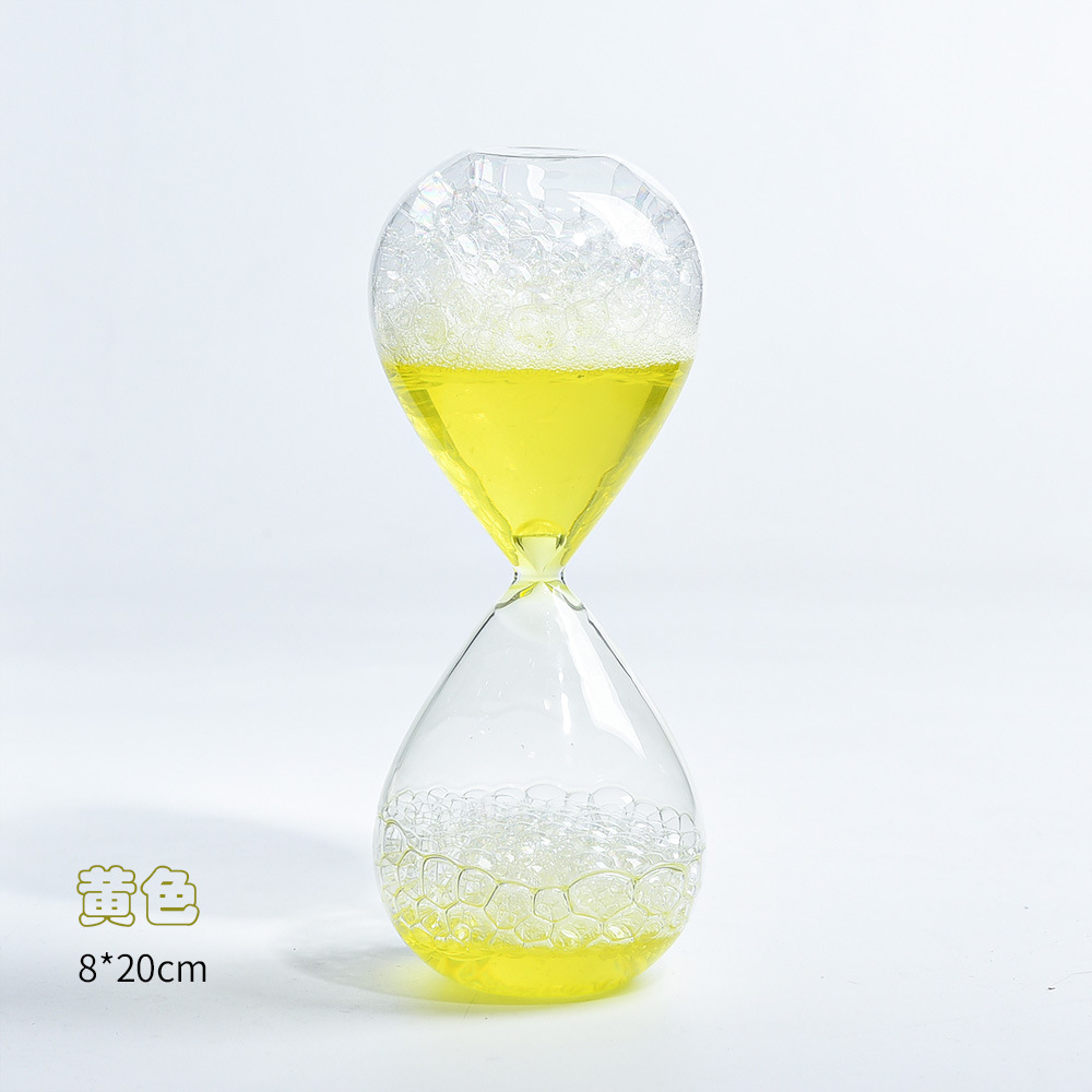 Burbuja creativa sueño burbuja reloj de arena puff señorita cantando reloj de arena multicolor para la selección