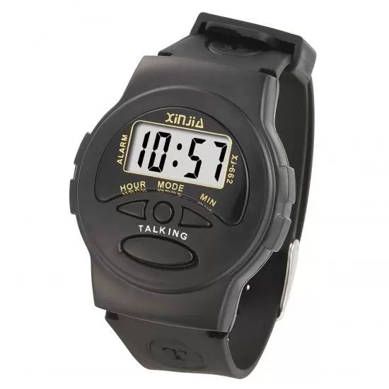 信佳 Electronic Blind Watch Middle-Elderly Watch Chinese One-click Term Time Watch Speech XJ-662