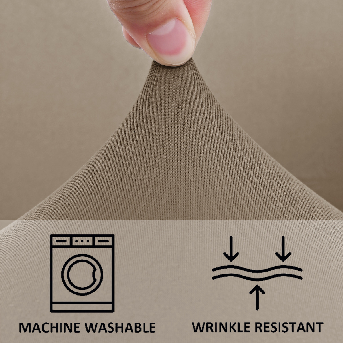 SHEIN en stock sofá cubierta impermeable de seda de leche pequeña cubierta de sofá elástica de color sólido cubierta de sofá de una sola persona