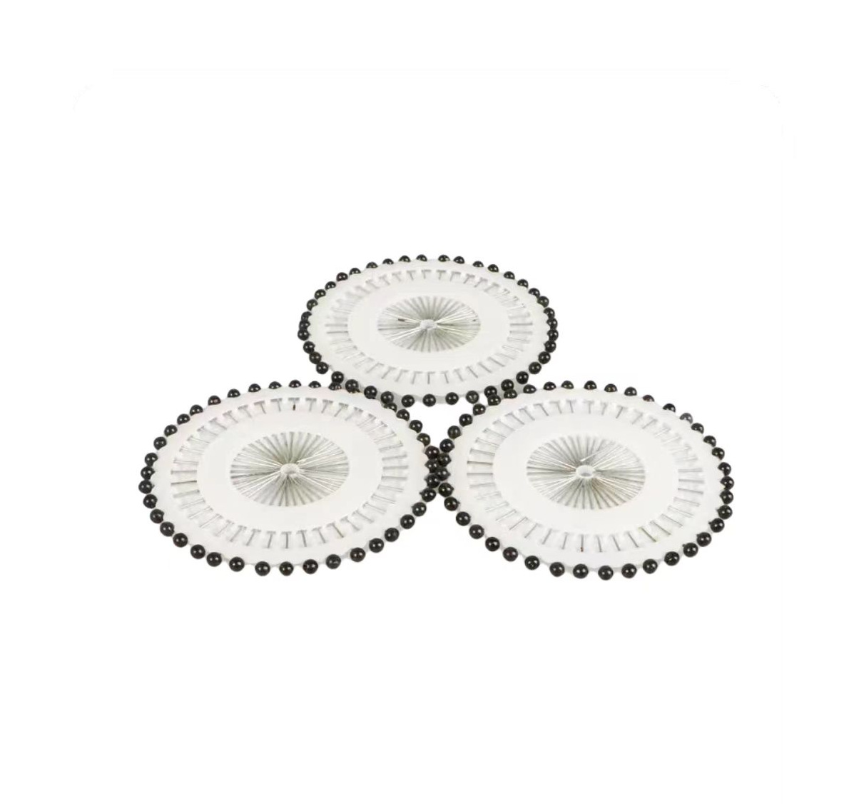 Aguja de cabeza grande aguja de perla aguja de posicionamiento aguja fija aguja de corte vertical aguja de perla aguja de ajuste grande herramienta de inserción de bolsas de coser