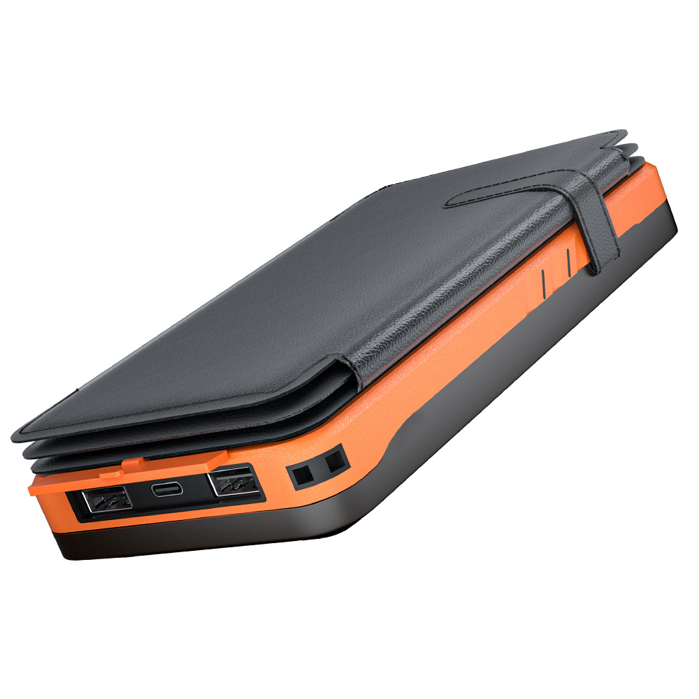 光伏发电太阳能移动电源16000毫安折叠便携户外三防无线充电宝CE