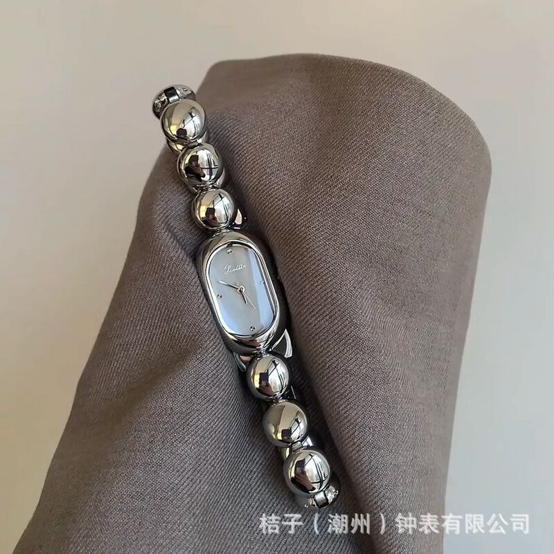 scottie Poetry Gaudi Gold Watch 9731B Steel Belt Oval Bracelet Bracelet Ladies Shake Voice Live Explosions Trade