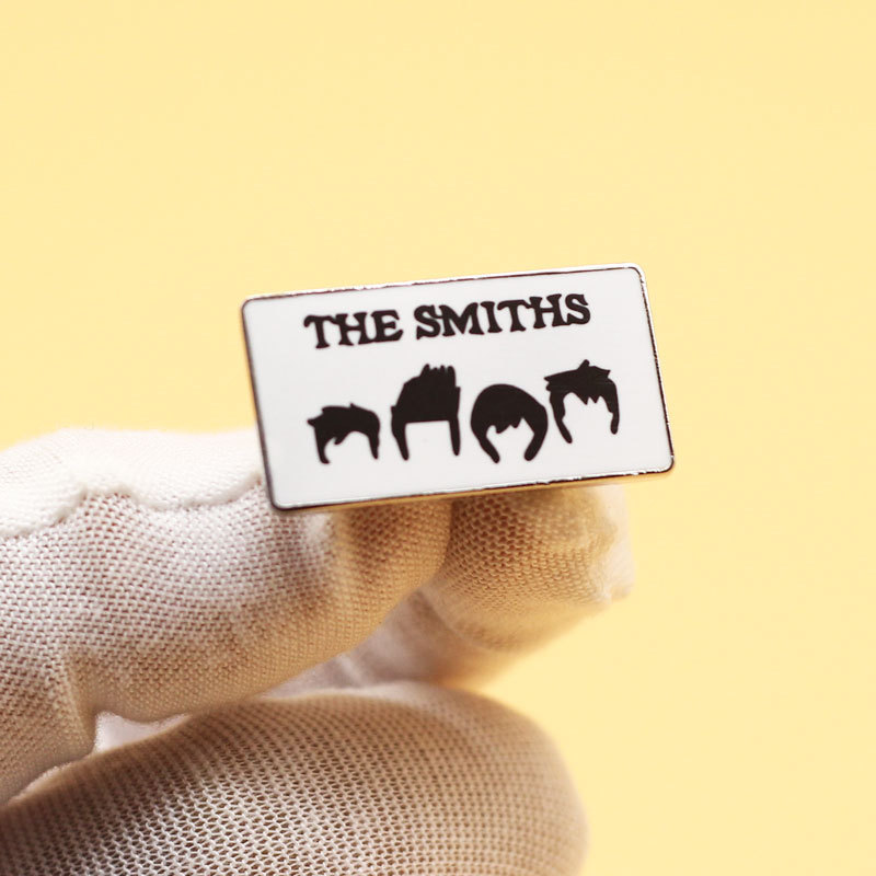 Smith Orchestra Cartoon Brooch Rock Punk Band Metal Badge Music Lover Accessories Pin