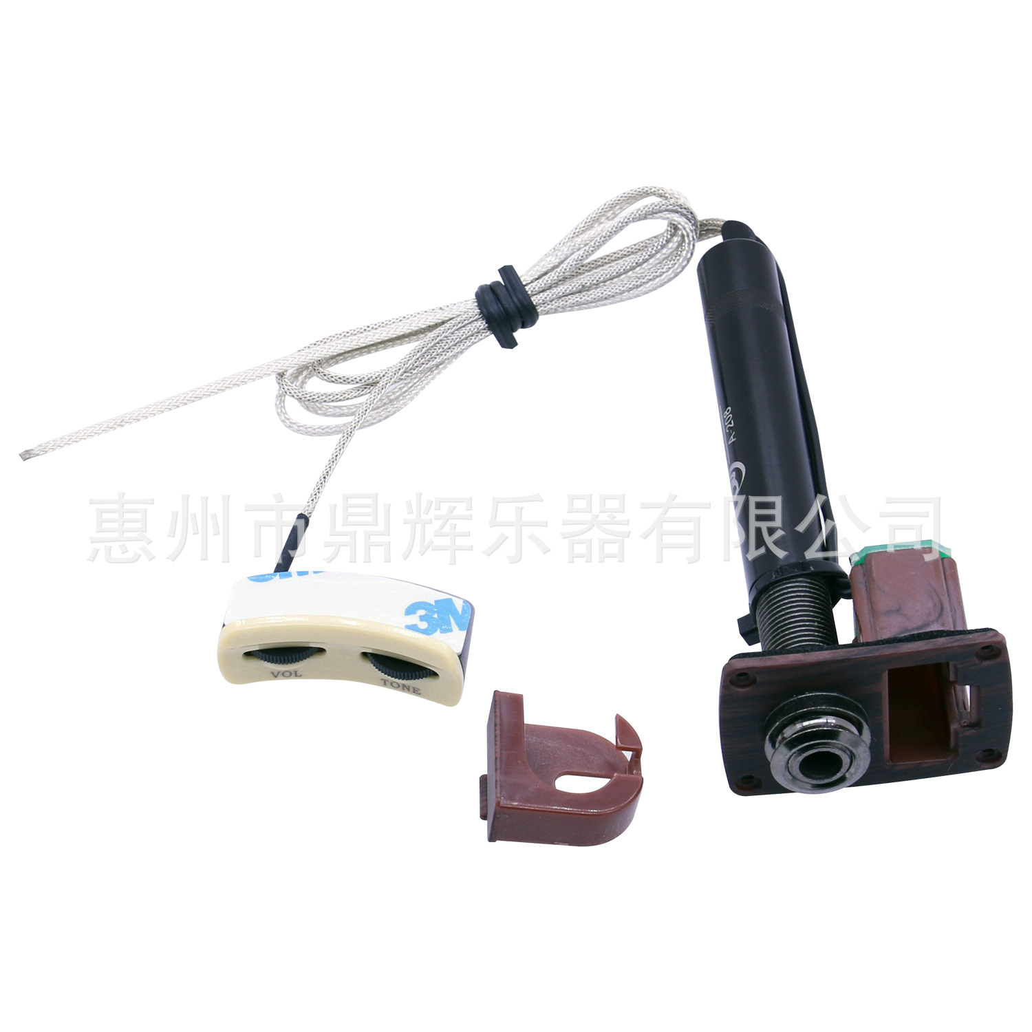 A-208 guitarra cola pickup guitarra agujero de sonido pickup guitarra pickup fábrica al por mayor