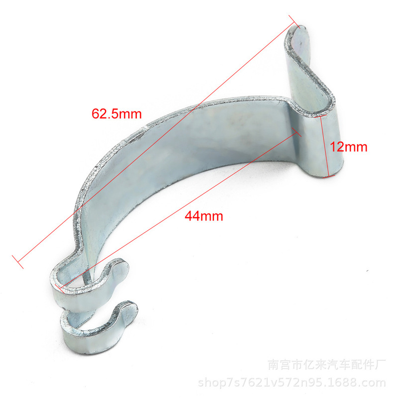 Automobile general air filter housing filter electrical fuse box fixing spring clip hook tension spring clip steel card
