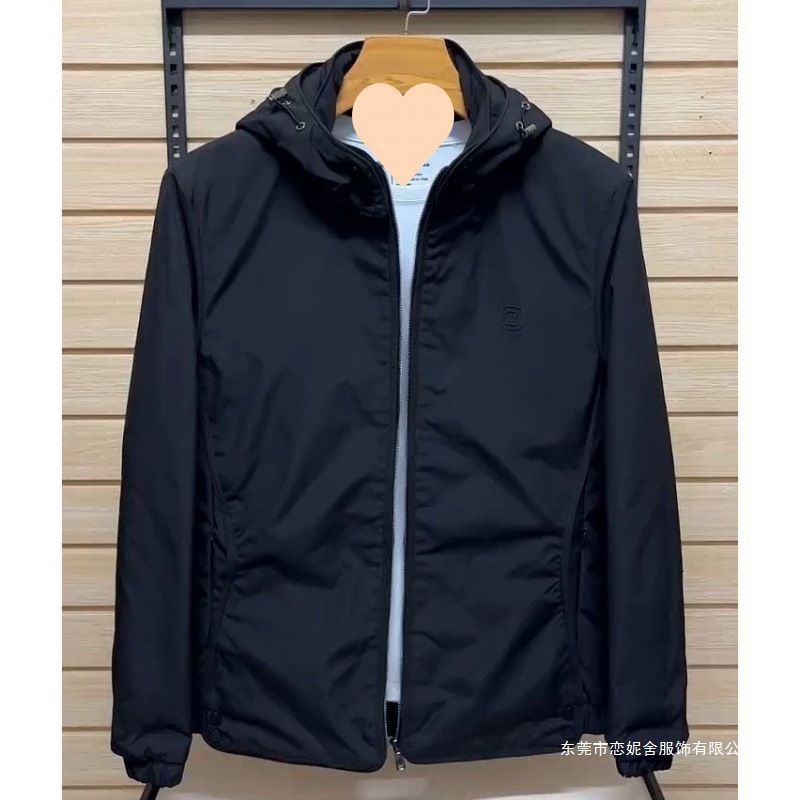 Spring and Autumn New Men's 2025 Jacket Business Casual Fashion Versatile Trendy Hooded Coat Other Orders