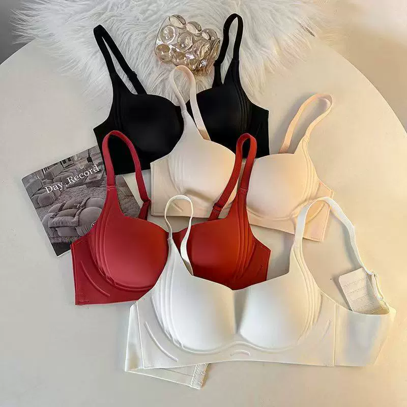 Underwear, breathable push up bra, comfortable supporting wireless bra