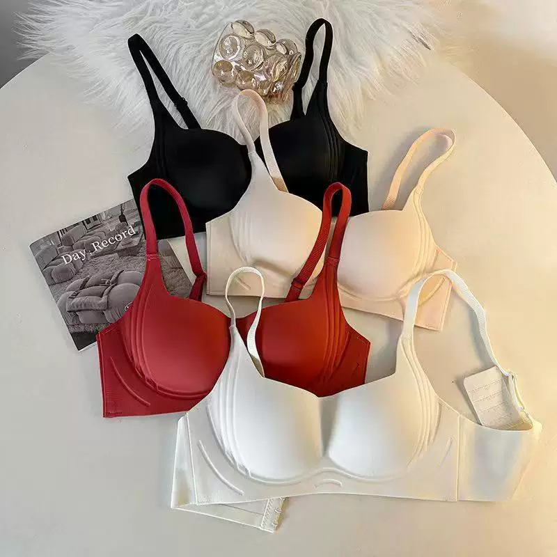 Underwear, breathable push up bra, comfortable supporting wireless bra