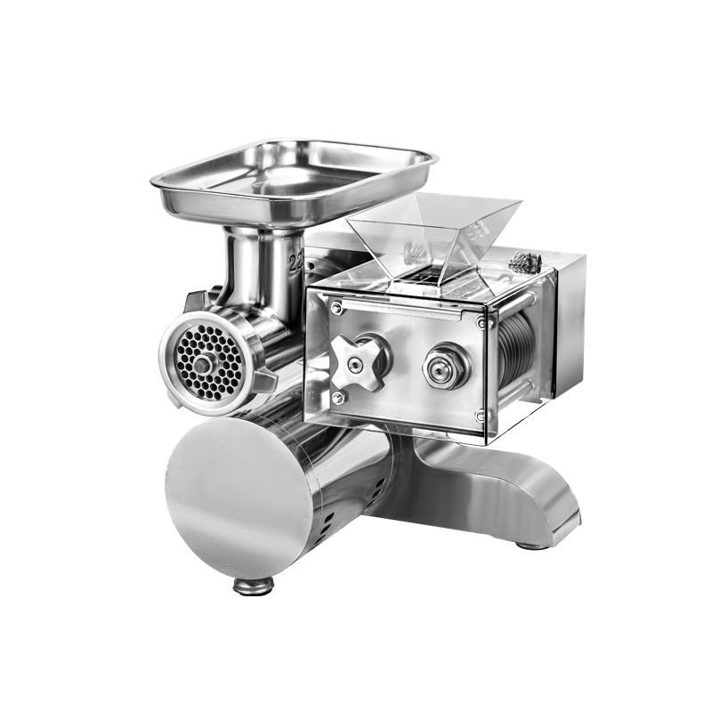 绞肉机商用大功率多功能机不锈钢切片切丝全自动绞肉馅灌肠机