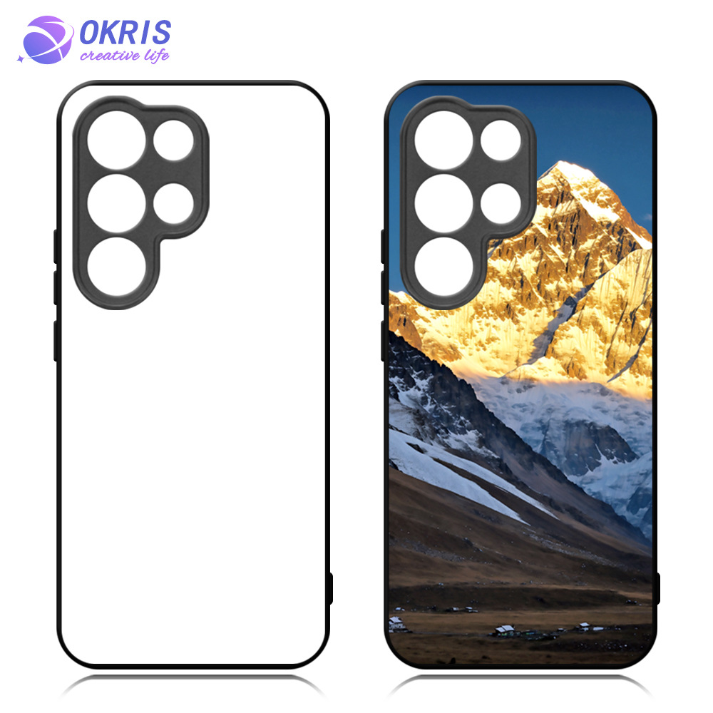 ITEL Super26Ultra热转印2D TPU手机壳素材网格纹精孔Sublimation