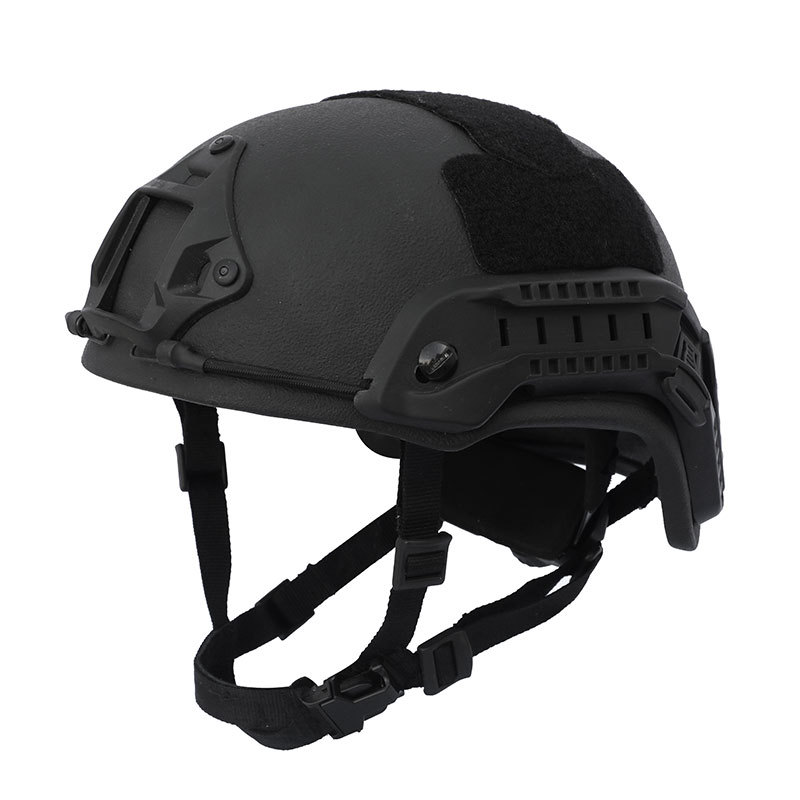 Gujiaguo suministra cascos antibalas FAST, cascos tácticos de protección para patrulla y defensa de seguridad de nivel 2 de PE, resistentes a impactos.