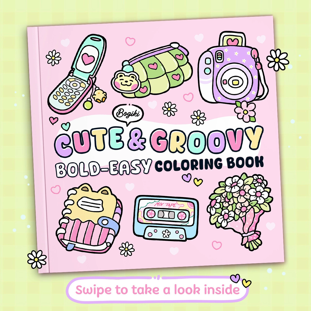 Раскраска (CocoWyo) Spooky Cutie — взрослая и подростковая граффити-иллюстрационная книга, различные цвета обложки