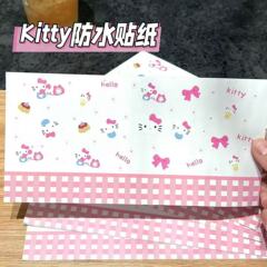 卡通水杯装饰防水贴纸可爱Kitty桌面贴电脑贴