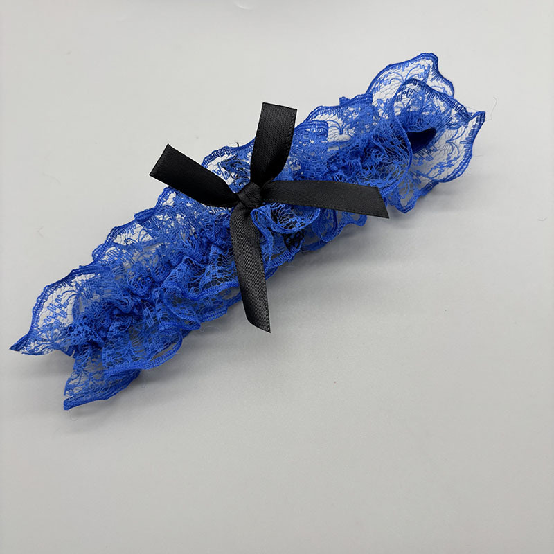 Nuevos productos transfronterizos japoneses de encaje arco de pierna anillo de novia accesorios de vestido de boda muslo correa de pierna de boda cubierta de pierna