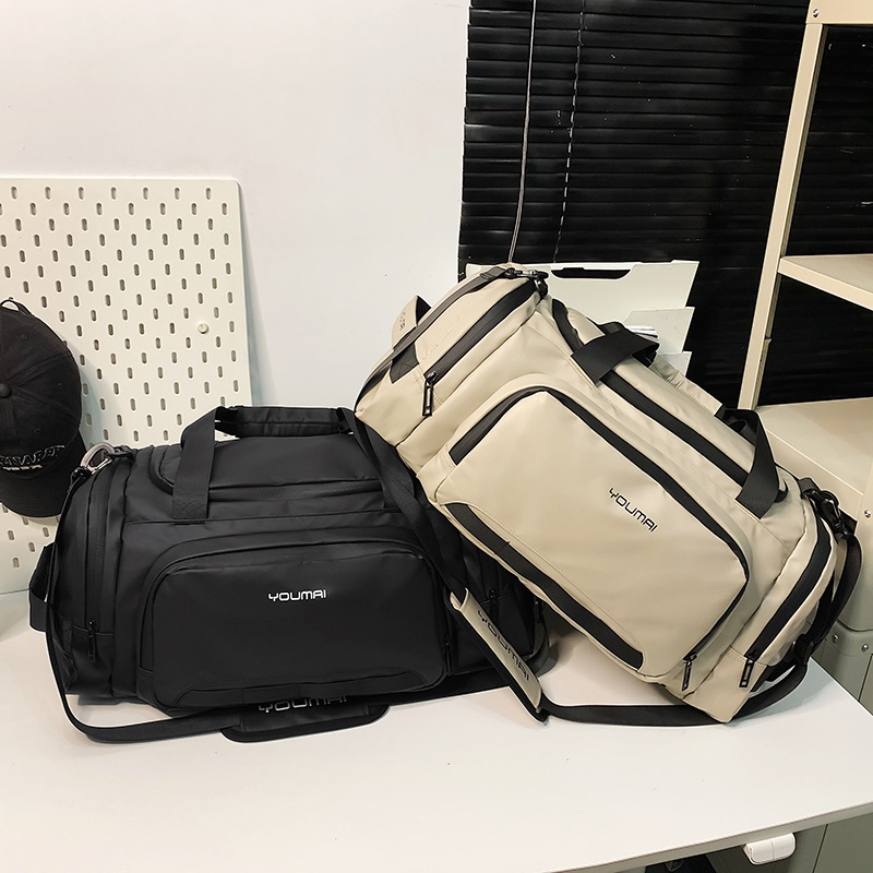 Mochila de viaje de negocios para hombres y mujeres, bolsa de equipaje de alojamiento para estudiantes de gran capacidad, bolsa de ejercicios de mano para el parto