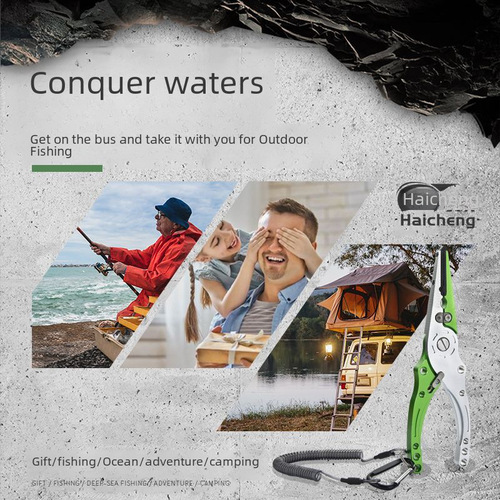 Spinning Reel Anti-Corrosion Anti-Rust Long-Tip Tungsten Carbide Fishing Line Cutter Lure Open-Loop Hook Removal Tool Fishing Specific Multi-Function Clamp