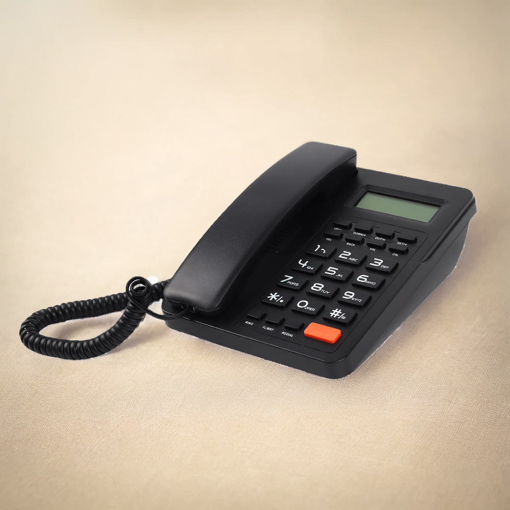 话机来电老人电话机酒店家用大铃声電話固定座机客服电话批发厂家