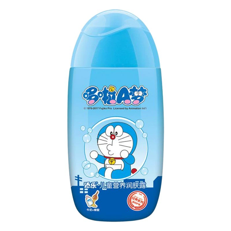 Tianle Doraemon Детский питательный лосьон для тела (молоко + мед) Антивысыхающее увлажняющее молочко для тела