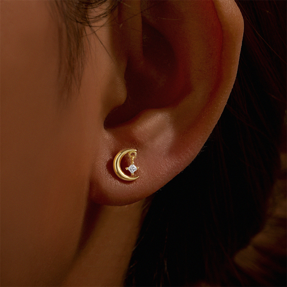 1g Weight Zircon Inlay Material Ear Studs Classification Ear Cartilage Rings & Studs Piercing Type 1 Piece Quantity Daily, Date, Tea Party Occasion 925 Sterling Silver Material Geometric Pattern All Seasons Season Unisex Gender Elegant, Modern Style Style 1 Piece Ear Cartilage Rings & Studs Elegant Modern Style Geometric 925 Sterling Silver Zircon Ear Cartilage Rings & Studs 11