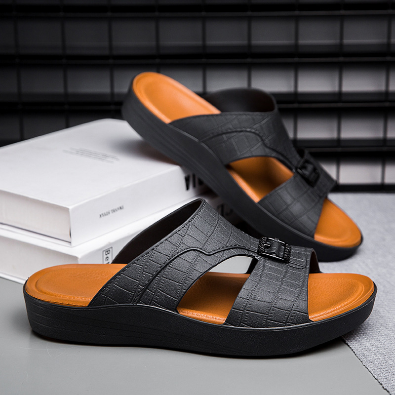 Moda de verano para papá zapatillas de moda transfronterizas grandes zapatillas casuales de hombre árabe