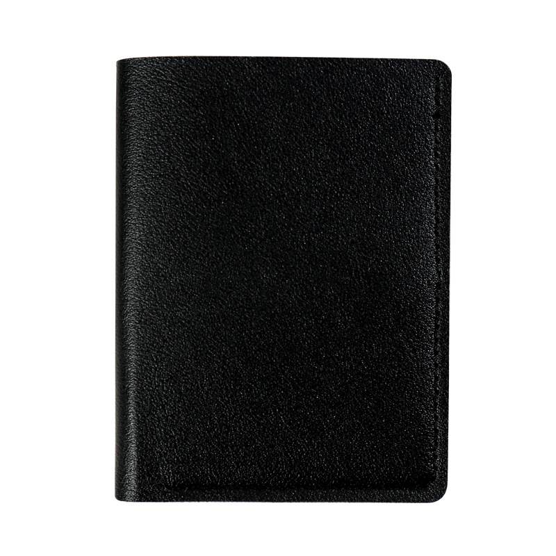 Nuevo paquete de tarjetas doblables de tarjetas bancarias ultra delgadas cartera pequeña tarjeta de vehículo de motor simple y delgada tarjeta de tarjetas