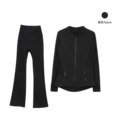 Black Flared Set