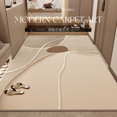 新歐式入戶門地墊高級感進門玄關門入門墊家用腳墊防滑免打理地毯