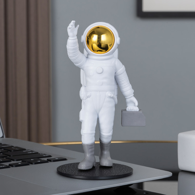 新しい宇宙飛行士の装飾品宇宙飛行士の装飾部屋の装飾デスク小さな家具工場卸売子供の日のギフト|undefined