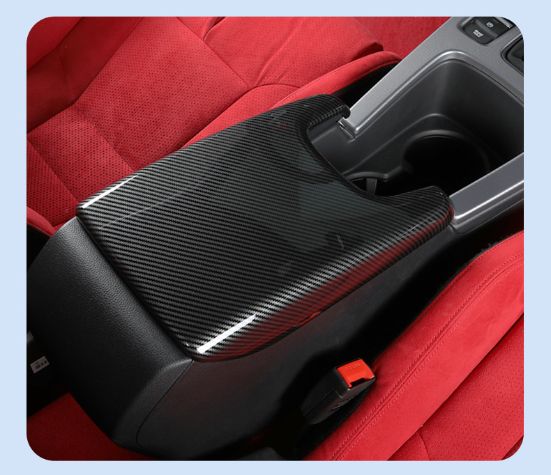 New Hand Guard for Eleventh Generation Civic Armrest Box Panel Carbon Fiber Central Decoration Central Control Gear Interior Modification
