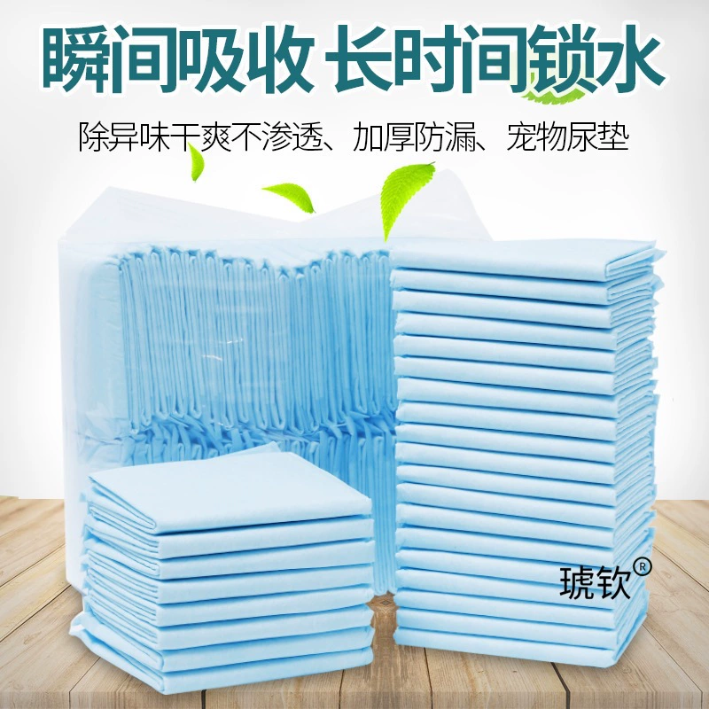 Подгузники для домашних животных, утолщенные подгузники для собак, 50/100 шт., дезодорирующие подгузники, впитывающие подушечки для подгузников, принадлежности для ковриков для кошек и собак
