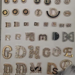 Tie Buckle, Bead Chain Collar Pin, Customized Korean Style DIY Pendant, Flower Headdress, Crystal Hair Pendant W420