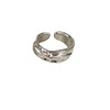 Tide, ring, jewelry, accessory, Japanese and Korean, simple and elegant design, internet celebrity