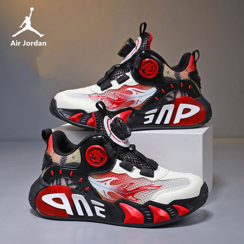 Children's fashionable basketball running sneakers for boys
