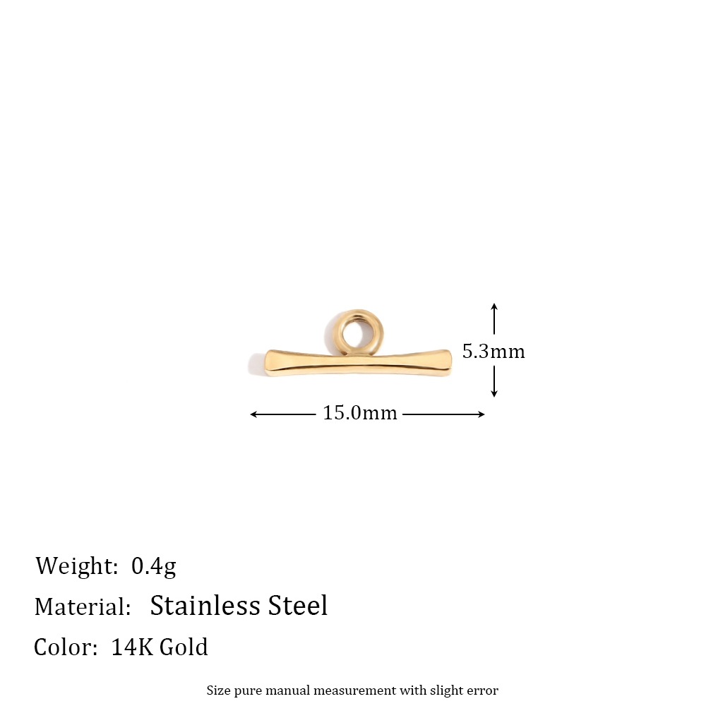 Mini OT ring buckle-gold