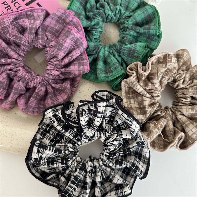 Simple Style Color Block Cloth Hair Tie display picture 2