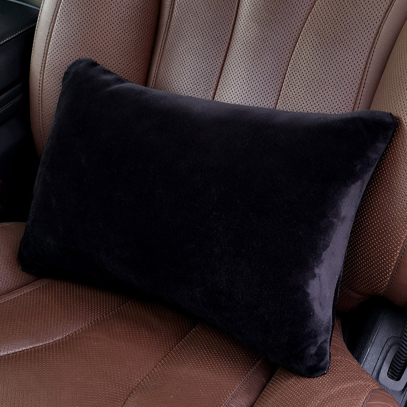 Car Headrest Velvet, Four-Season Car Neck Pillow, Car Seat Pillow, Women's Car Supplies