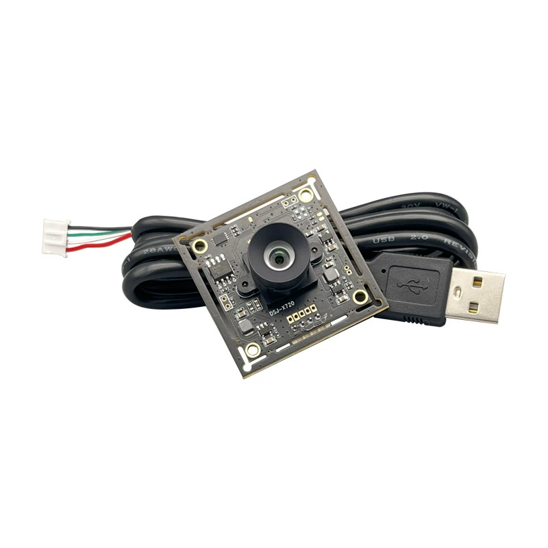 Модуль USB-камеры с глобальным затвором 720p, 120 кадров в секунду в черно-белом формате, высокоскоростная съемка, свободное управление